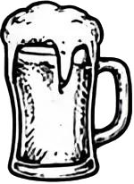 Bierkrug mit Schaum